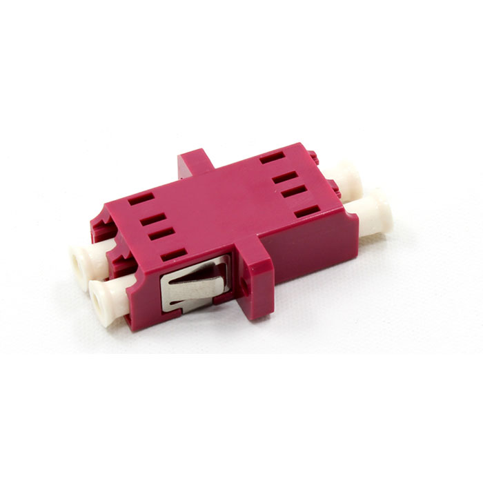 Integrated Type Multimode Double Core Plastic Fiber Optic Adapter